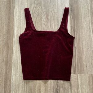 Express Velvet Tank Top